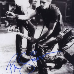 Paul Simonon signed photo.shanks autographs