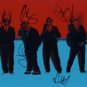 Living Colour Signed photo,shanks autographs