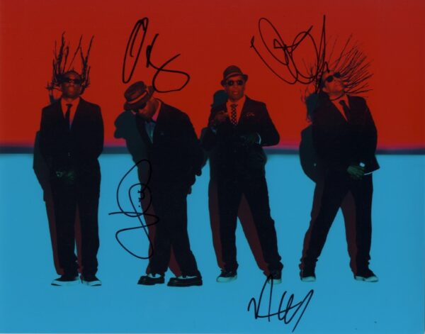 Living Colour Signed photo,shanks autographs