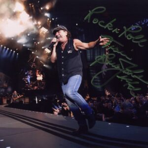 brian johnson signed photo.shanks autographs