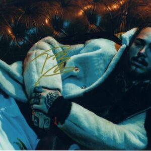 post malone signed photo.shanks autographs