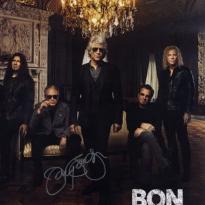 jon Bon Jovi signed a3 poster