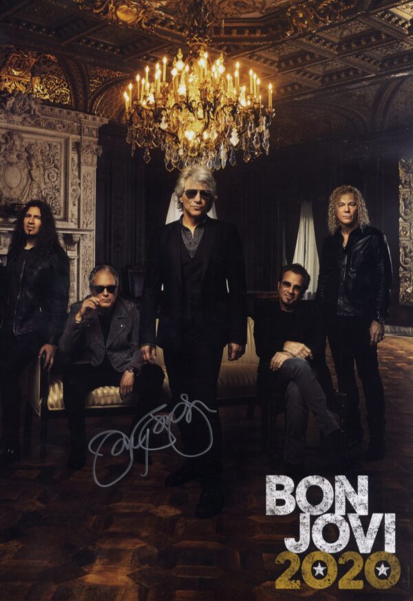 jon Bon Jovi signed a3 poster