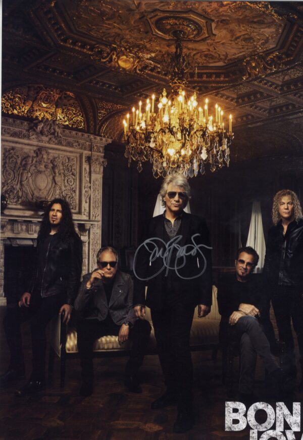 jon Bon Jovi signed a3 poster