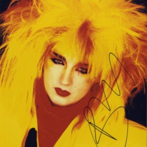 boy george signed photo .shanks autographs culture club