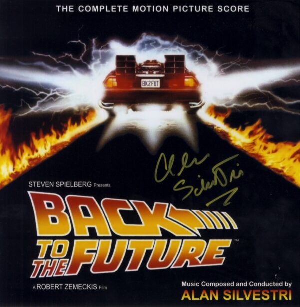 composer ALAN SILVESTRI SIGNED.SHANKS AUTOGRAPHS