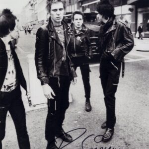 Paul Simonon Signed Photo. Shanks Autographs