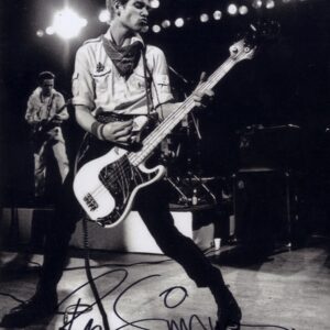 Paul Simonon Signed Photo. Shanks Autographs