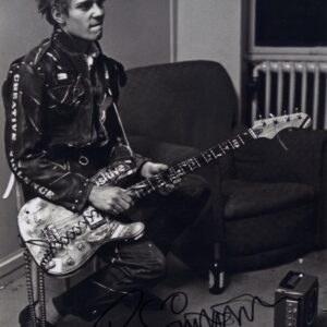 Paul Simonon Signed Photo. Shanks Autographs