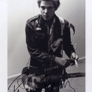 Paul Simonon Signed Photo. Shanks Autographs