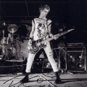 Paul Simonon Signed Photo. Shanks Autographs