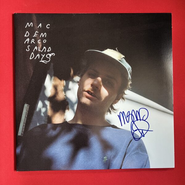 MAC DEMARCO SIGNED VINYL SALAD DAYS.SHANKS AUTOGRAPHS