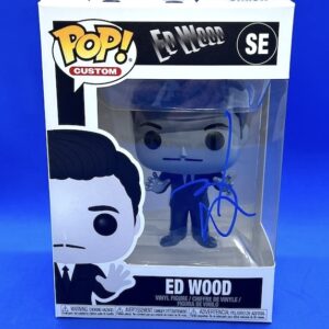 johnny depp signed Ed Wood Custom funko pop.shanks autographs