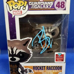 Bradley Cooper Rocket Racoon digned pop marvel guardians of the galaxy