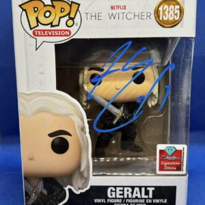 Henry Cavill signed The Witcher Funko Pop GERALT