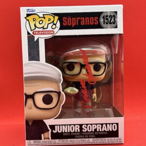 the sopranos Dominic Chianese signed uncle Junior funko pop.shanks autographs