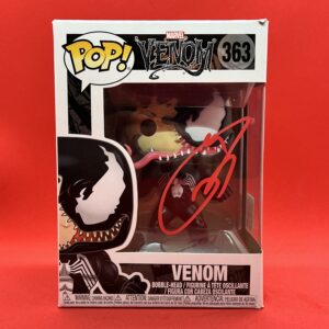 Tom Hardy Signed Venom signed Funko Pop, Shanks Autographs