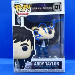 Andy Taylor signed duran duran autographed Funko Pop