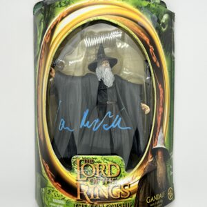 ian Mckellen signed Gandalf Action Figure Lord Of The Rings