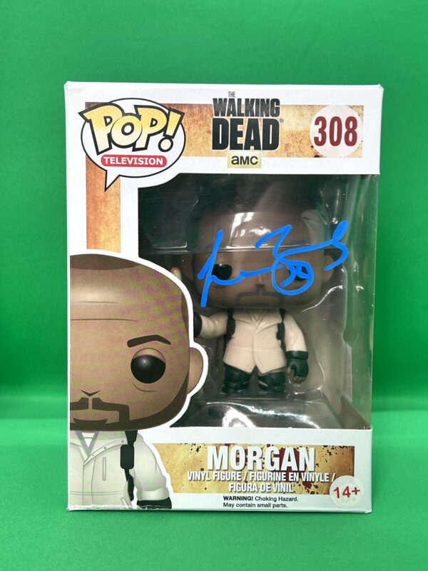 lennie james signed The Walking Dead Funko pop