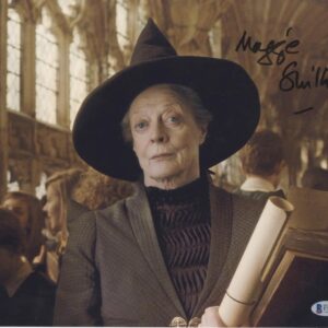 maggie smith 11x14 signed photo harry potter Minerva McGonagall