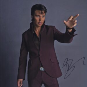 austin butler signed Elvis photo.shanks autographs