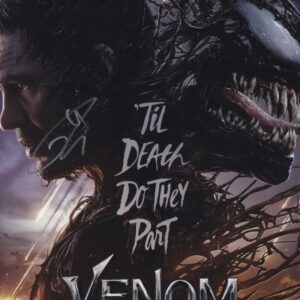 venom signed tom hardy photo.shanks autographs