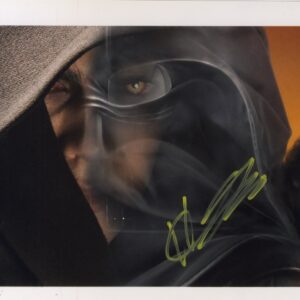 hayden christensen signed 8x10 photo star wars with beckett authentication,bas anakin skywalker