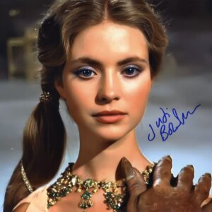 judi bowker Clash of the Titans signed photo