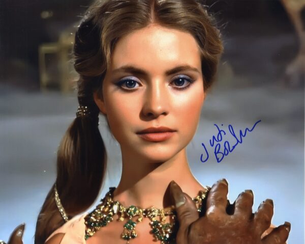 judi bowker Clash of the Titans signed photo