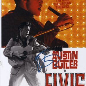 austin butler signed Elvis photo.shanks autographs