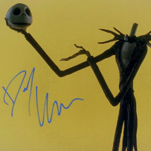 jack skellington danny elfman the nightmare before christmas signed photo. SHANKS AUTOGRAPHS