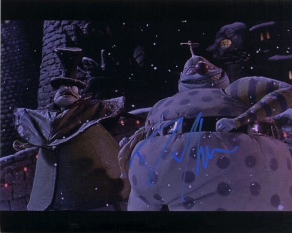 jack skellington danny elfman the nightmare before christmas signed photo. SHANKS AUTOGRAPHS