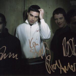 hard fi signed photo. music, shanks autographs