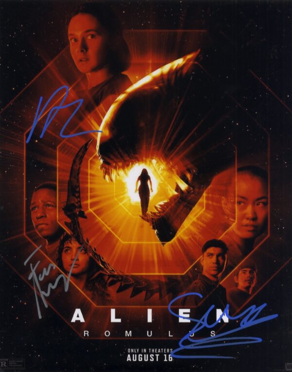 alien Romulus signed photo.shanaks autographs