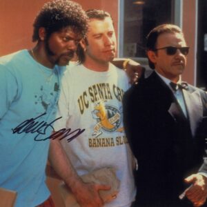 samuel l jackson signed pulp Fiction photo.shanks autographs