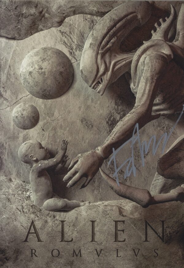 fede alvarez signed Alien Romulus 12x18
