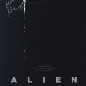 fede alvarez signed Alien Romulus 12x18