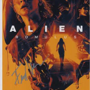 fede alvarez signed Alien Romulus 12x18