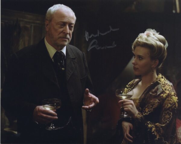 michael caine signed photo.shanks autographs