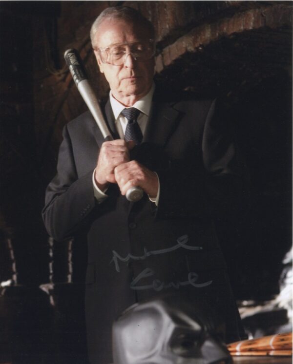 michael caine signed photo.shanks autographs