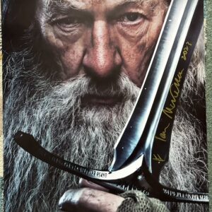 Ian Mckellen signed Poster gandalf.shanks autographs