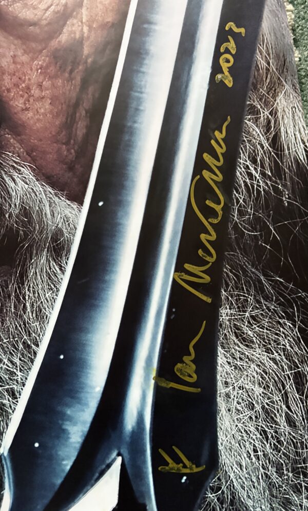 ian mckellen poster signed