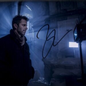 Zak Snyder signed photo.shanks autographs