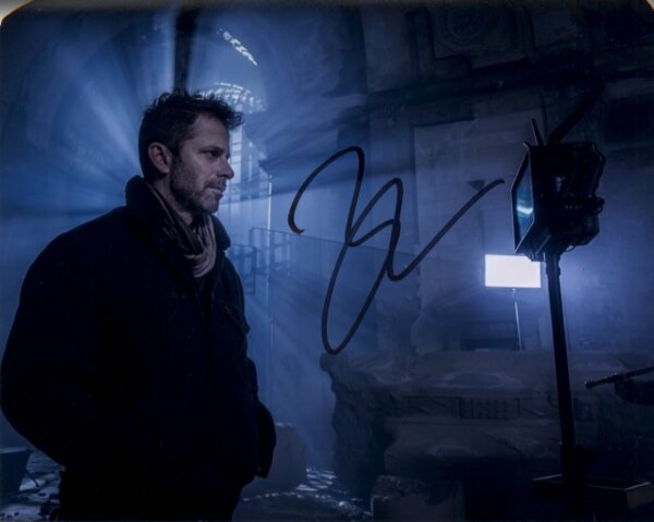 Zak Snyder signed photo.shanks autographs