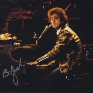 billy joel signed photo.shanks autographs