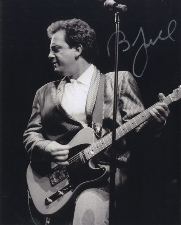 billy joel signed photo.shanks autographs