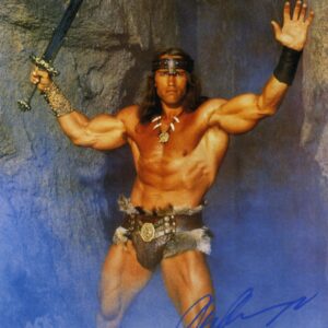 arnold schwarzenegger signed photo.shanks autographs.aftal authentication