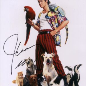 jim carrey signed photo 11x14.shanks autographs