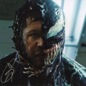 tom hardy venom sighned photo aftal,shanks autographs